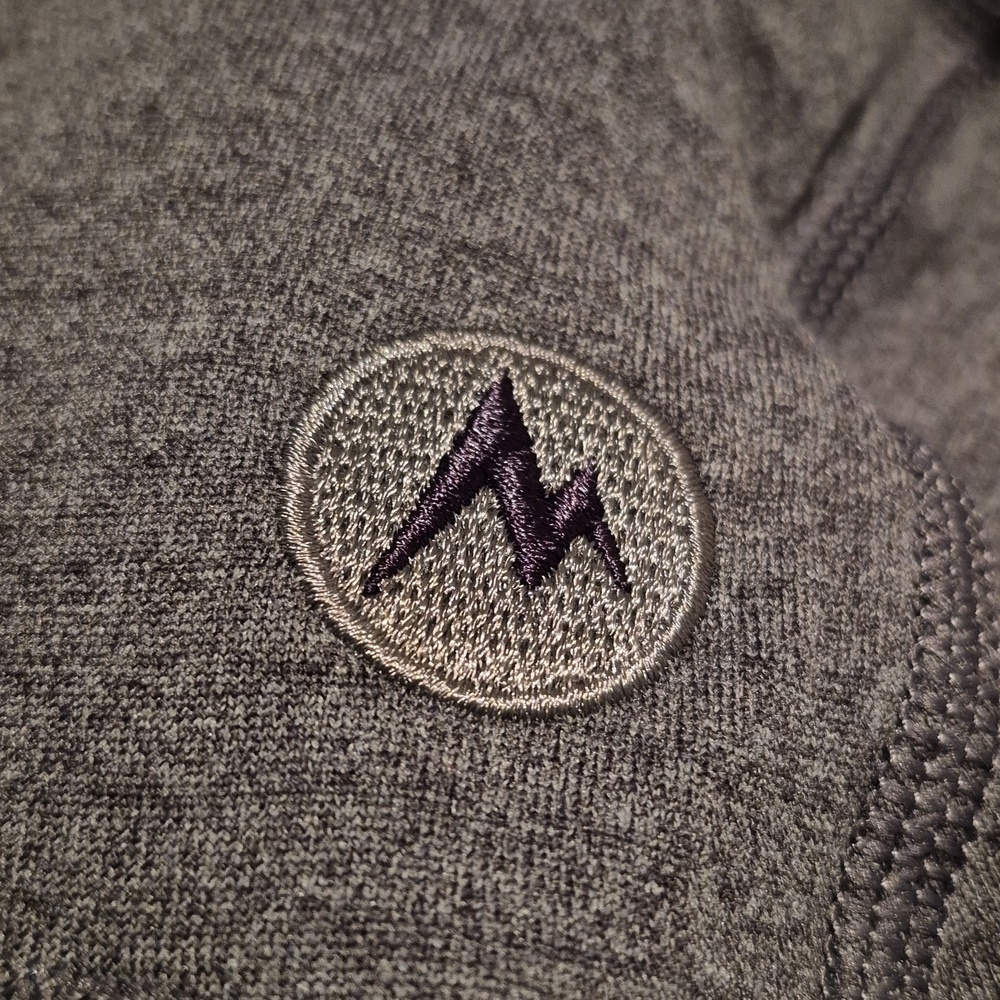 Marmot men's Small full zip up sweater Preon Hoodie EUC - Picture 5 of 7